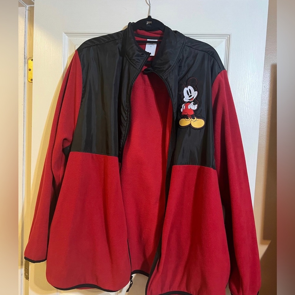 Women Disney fleece jacket xxl